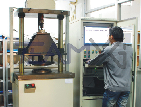 Testing Machine for Torsion Characteristic of Commercial Vehicle Drive Disk Assembly